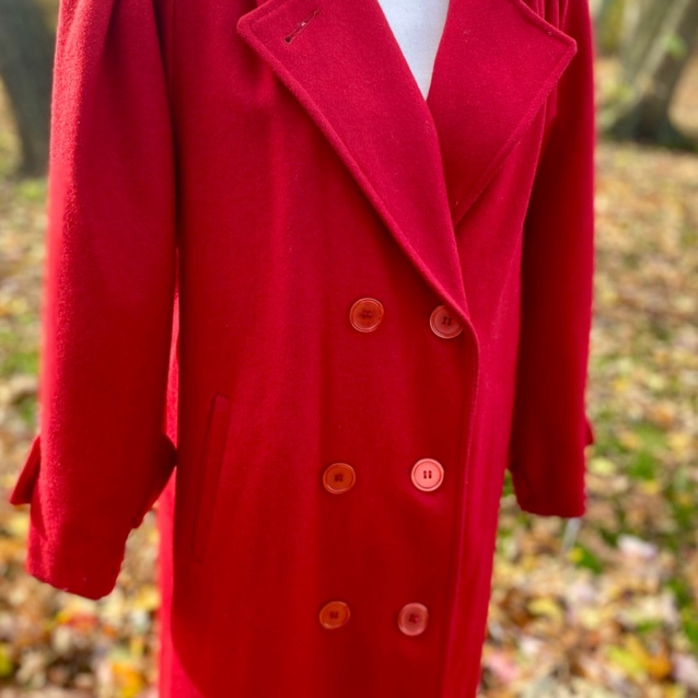 Red Vintage Coat